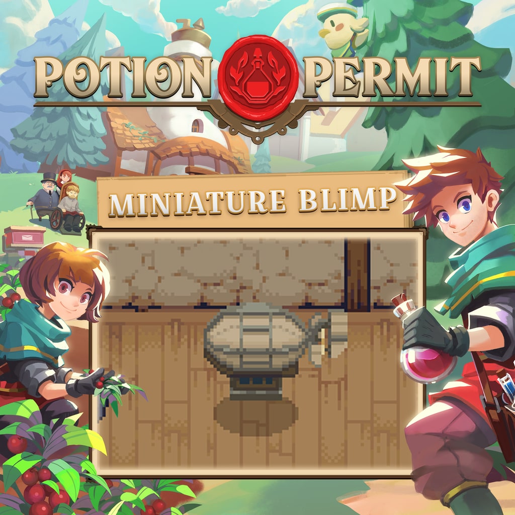 Potion Permit - Miniature Blimp (English/Chinese/Korean/Japanese Ver.)