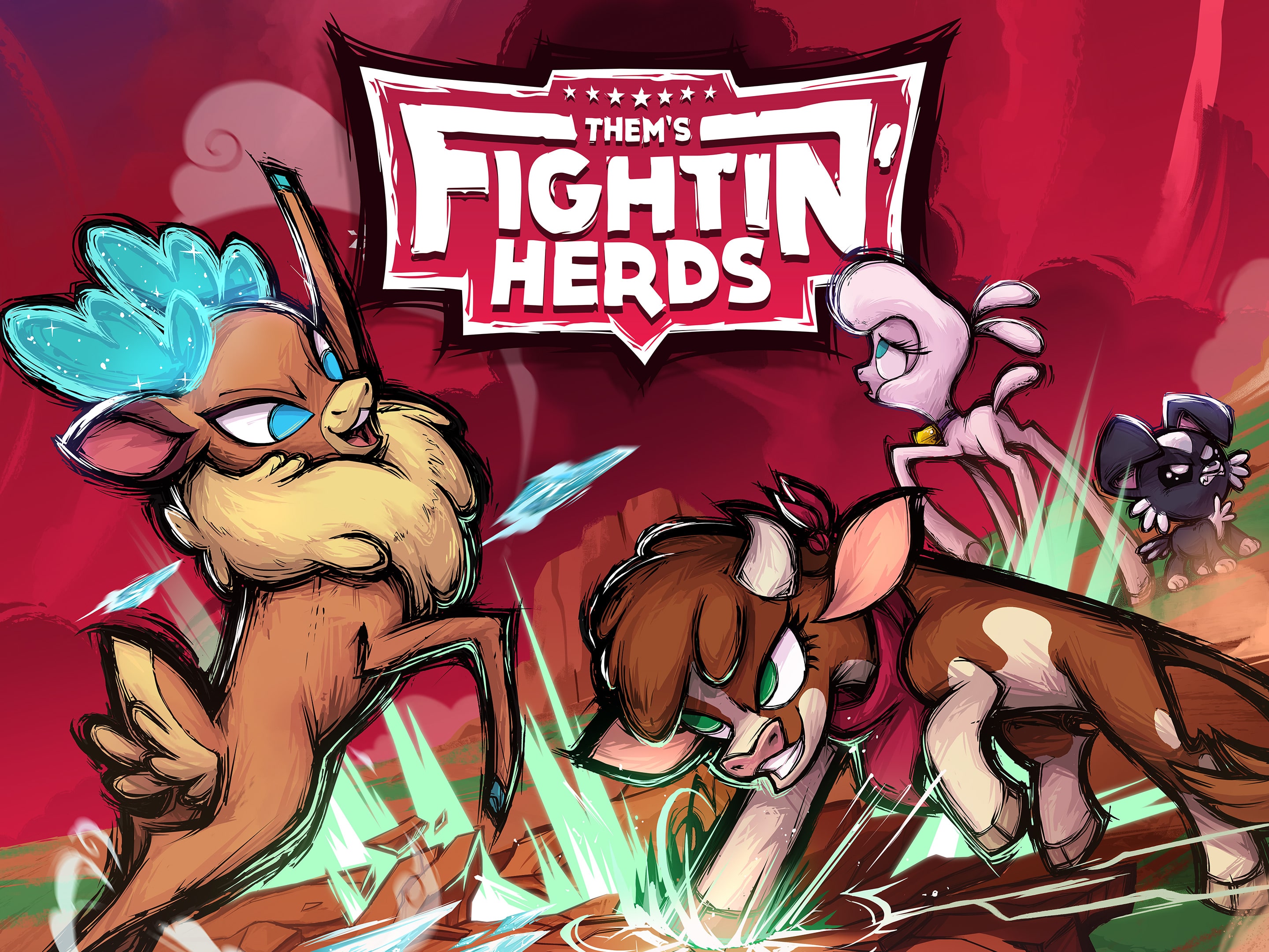 PlayStation: Them's Fightin' Herds terá ports de PS4 e PS5