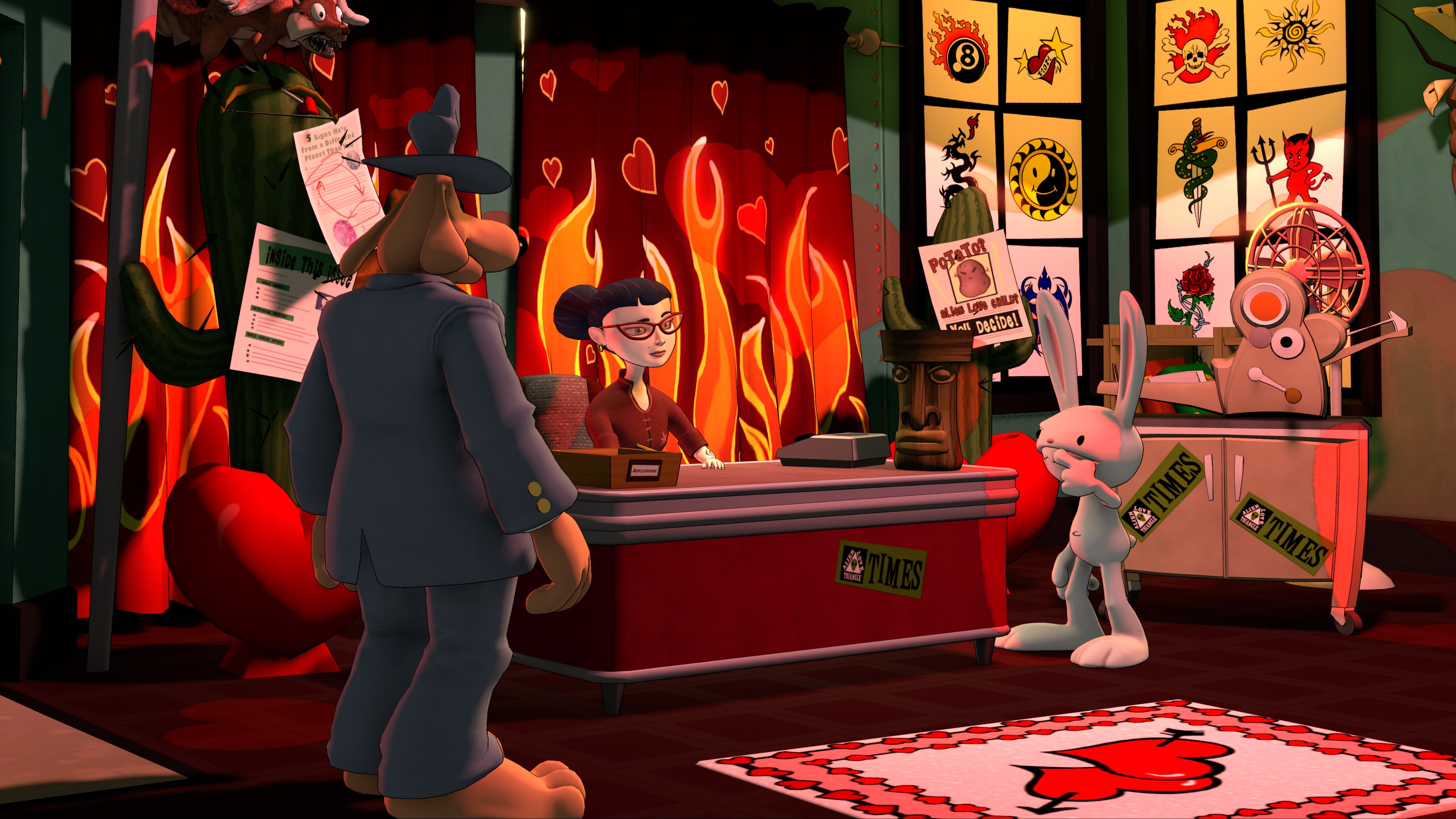 Save world игра. Sam and Max Remastered. Sam and Max save the World Remastered. Sam and Max Max Remaster. Sam Max save the World Remastered (2020).