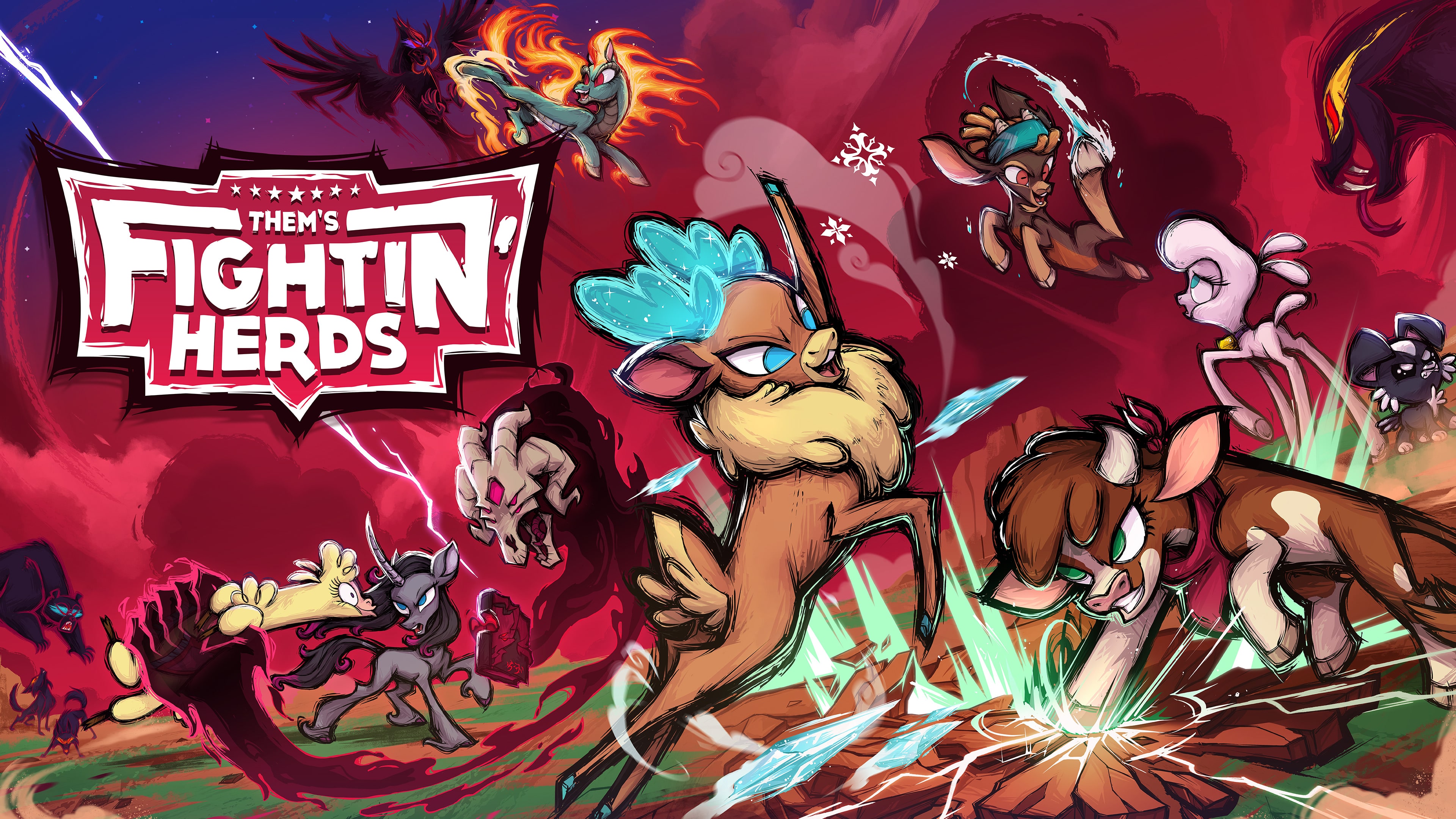 Them's Fightin' Herds: Deluxe Edition PS4 Game (NTSC)