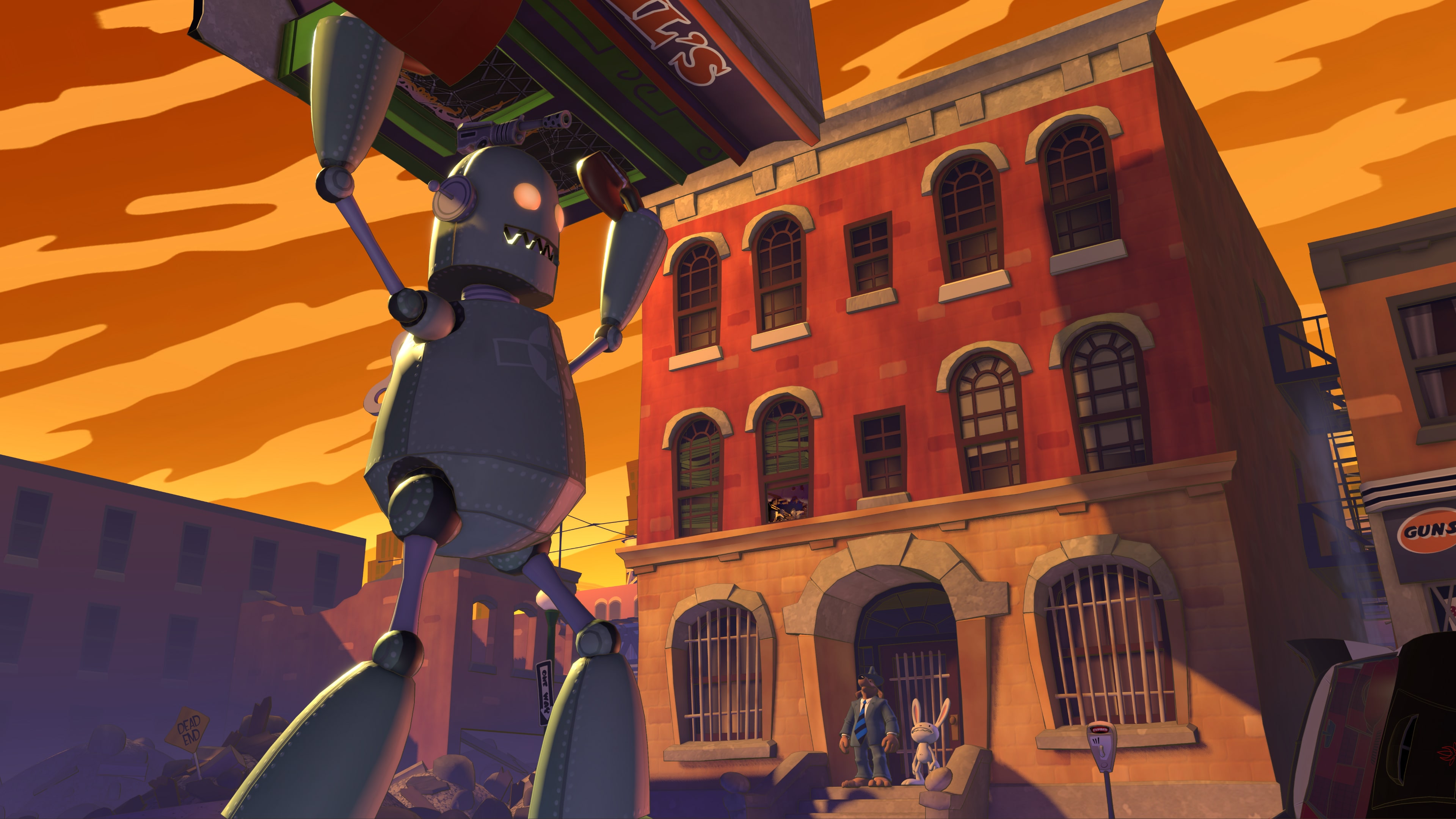 #5. Sam & Max: Beyond Time and Space (PlayStation) Podle: SKUNKAPE GAMES