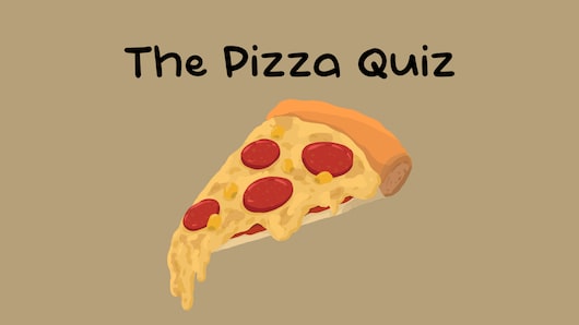 The Pizza Quiz for playstation