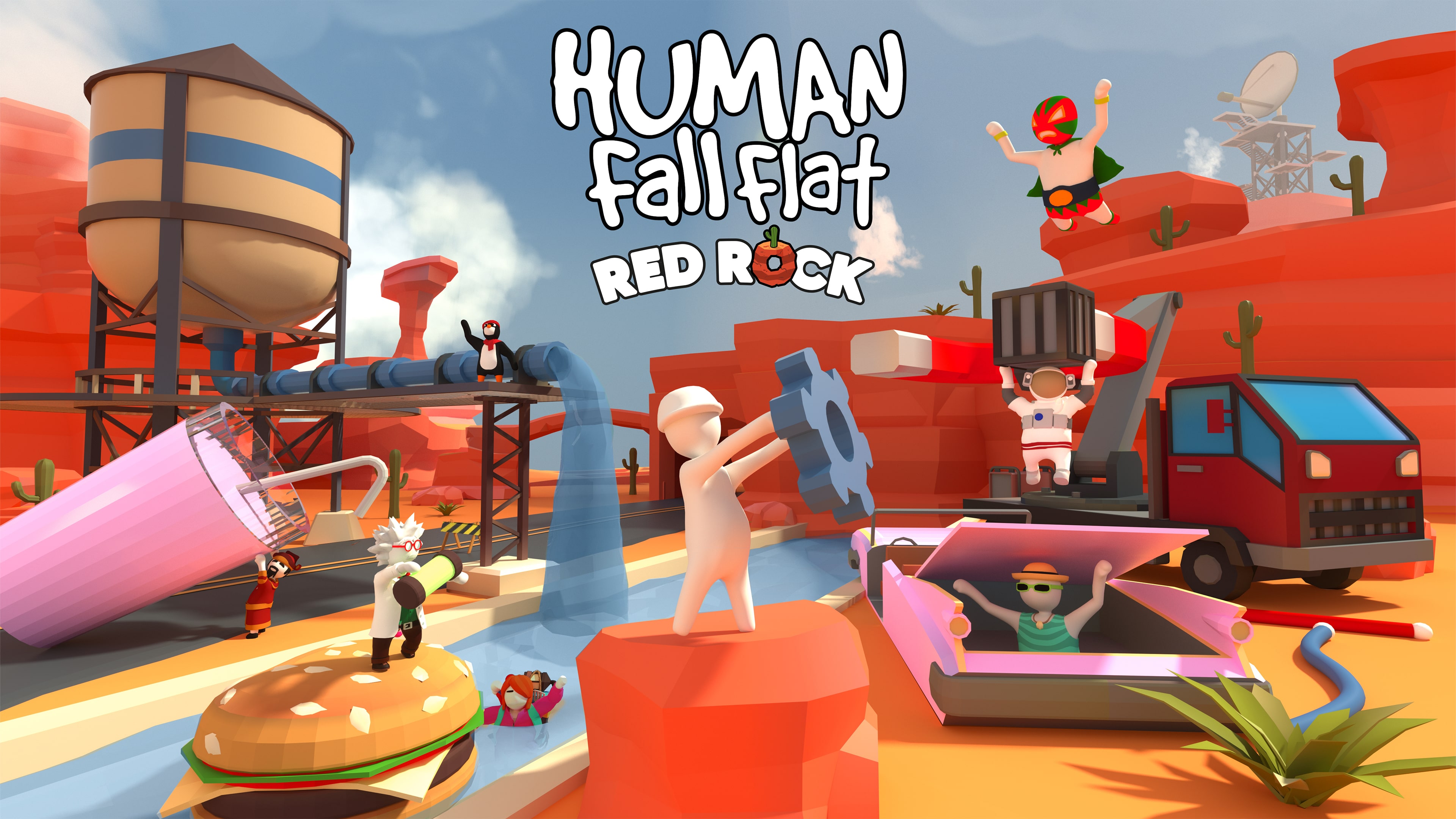 Human: Fall Flat PS4 & PS5 (English/Chinese/Korean/Japanese Ver.)