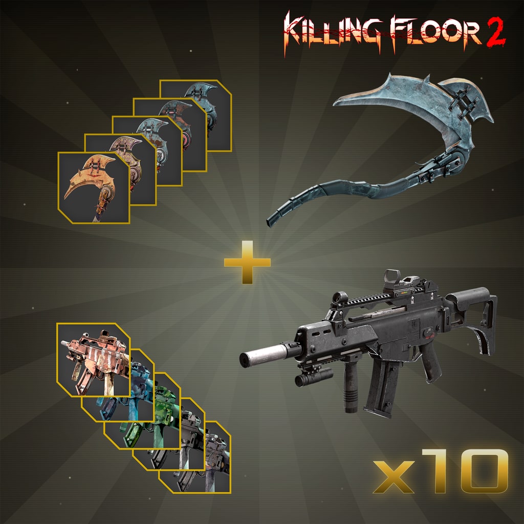 Killing Floor 2 - „Blut & Lagerfeuer“-Waffen-Paket