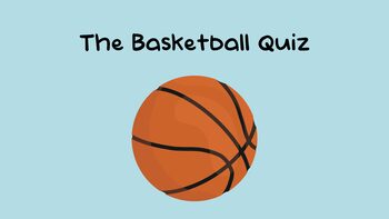 The Basketball Quiz