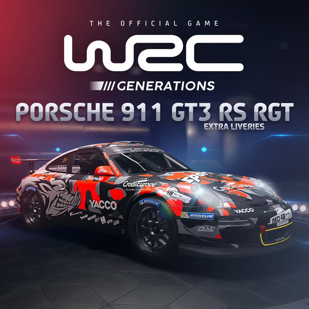 WRC Generations - Porsche 911 GT3 RS RGT Extra liveries (中英文版)