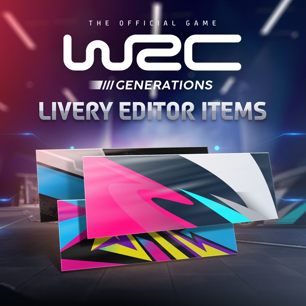 WRC Generations - Livery editor extra items (English/Chinese Ver.)