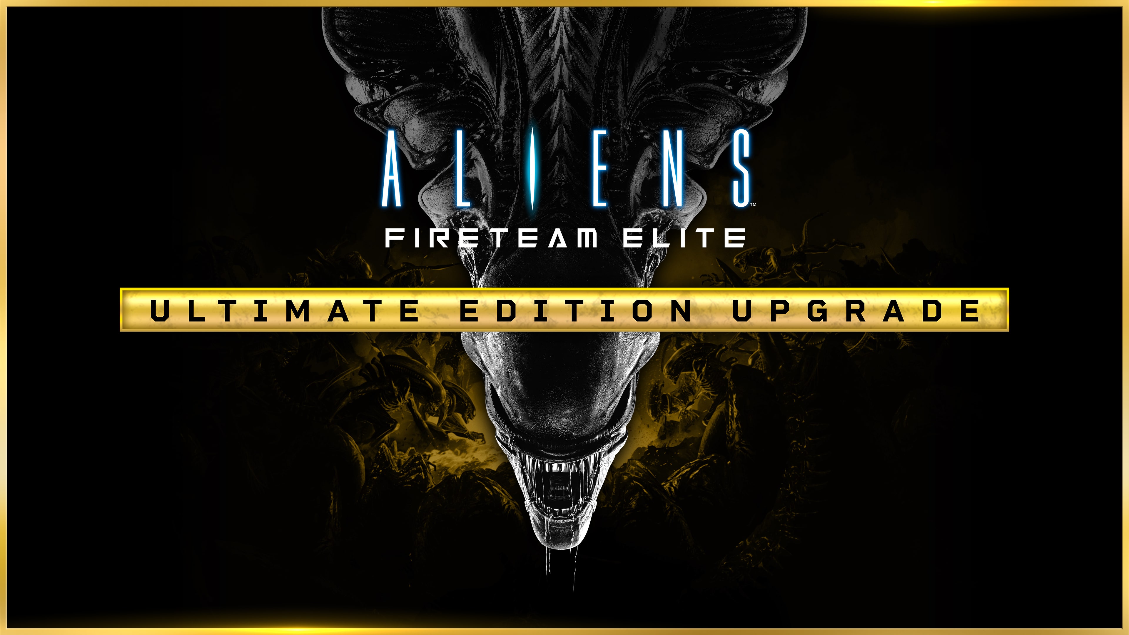 Aliens ps4. Aliens: Fireteam Elite - Ultimate Edition. Ультимейт эдишен надпись. Aliens Fireteam Elite Wallpaper.