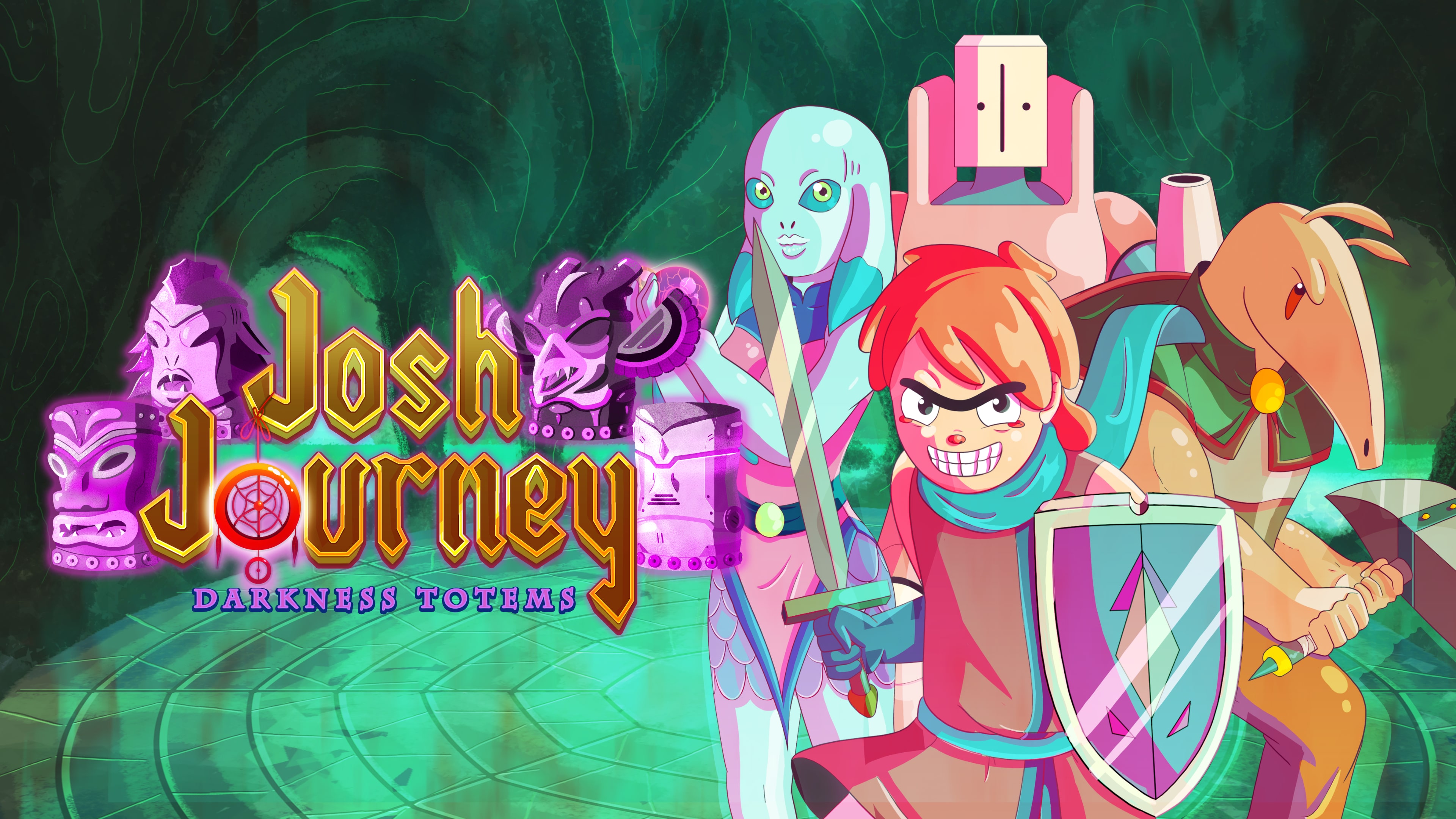 Dê uma chance para JOSH JOURNEY: DARKNESS TOTEMS no seu NINTENDO