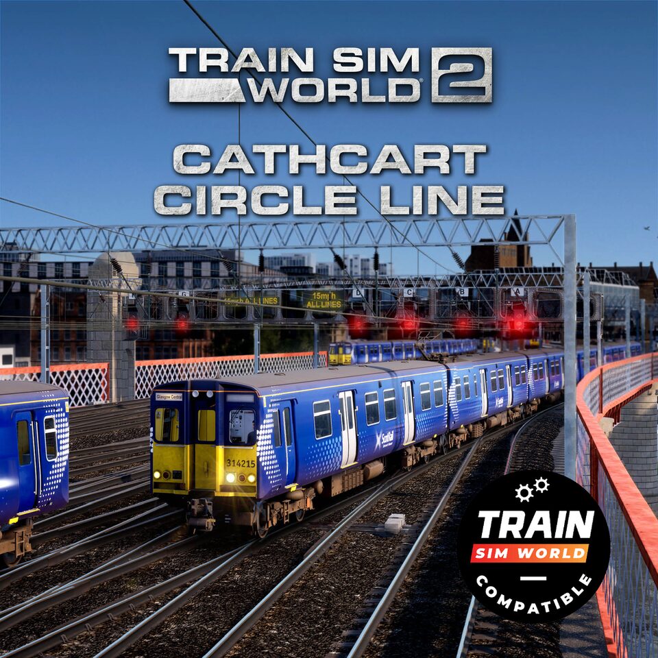 Train Sim World Cathcart Circle Line Glasgow Newton & Neilston TSW2 & TSW3 Compatible PS4