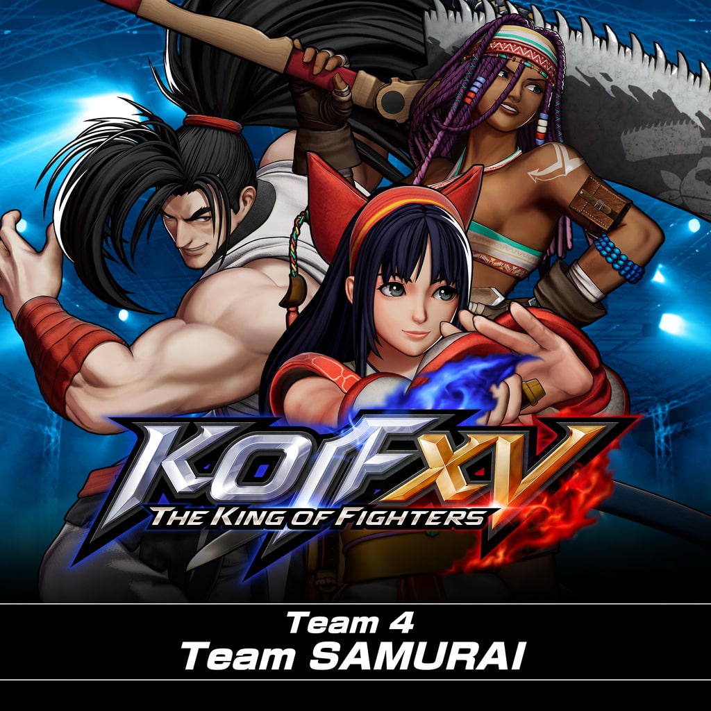 شخصيات المحتوى القابل للتنزيل لـKOF XV "فريق SAMURAI"