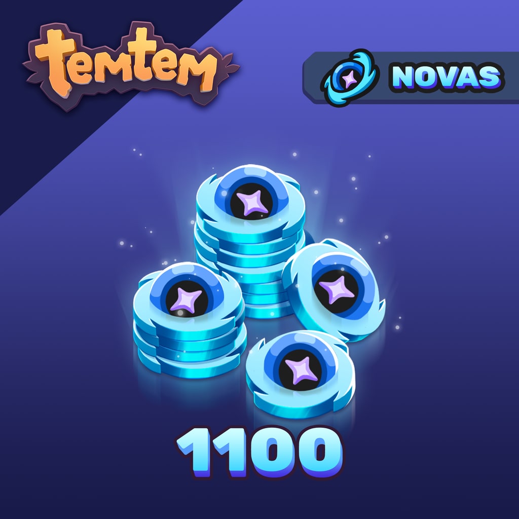 Temtem - 1100 Novas (English/Chinese/Korean/Japanese Ver.)