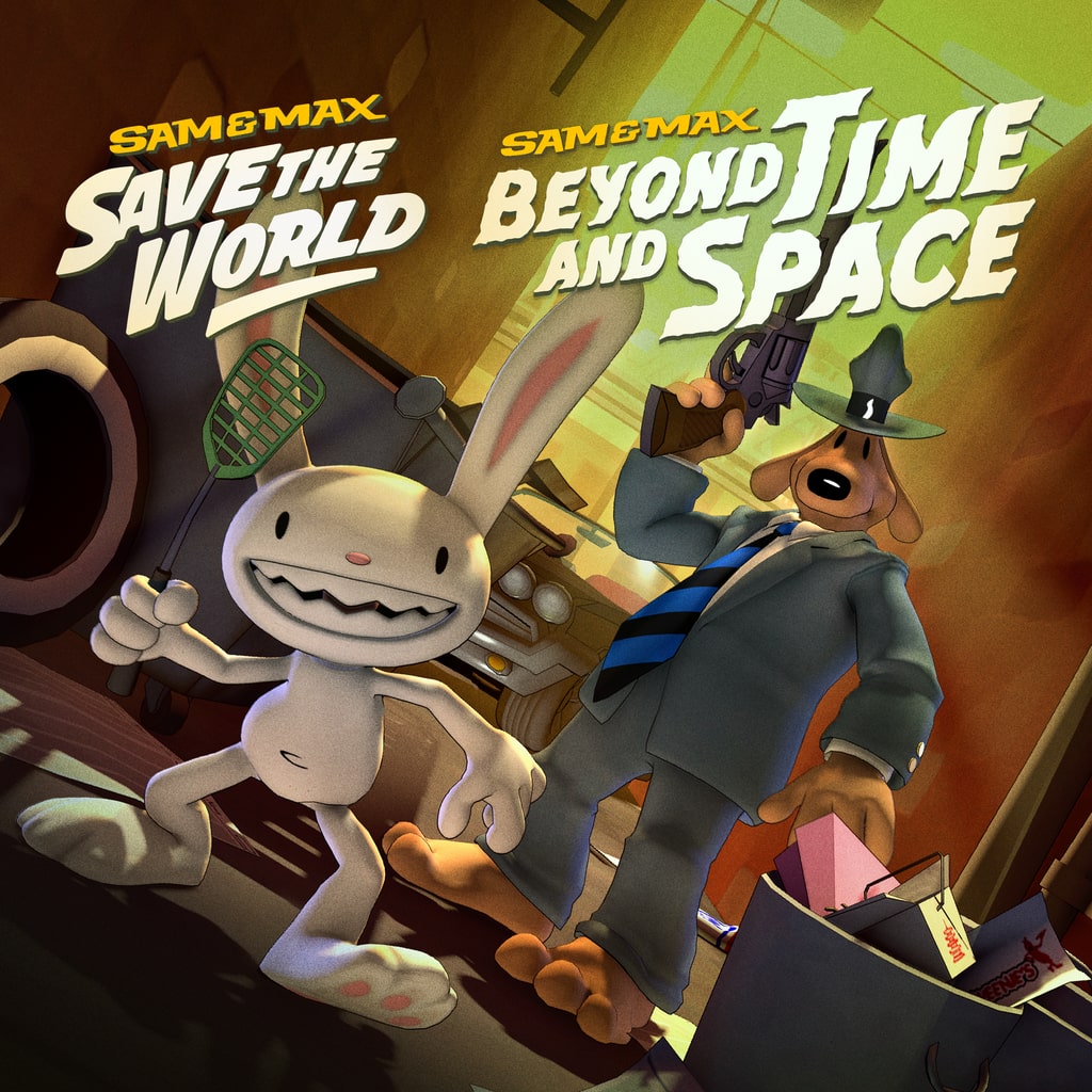 Pacote Sam & Max Salve o Mundo + Além do Tempo e do Espaço