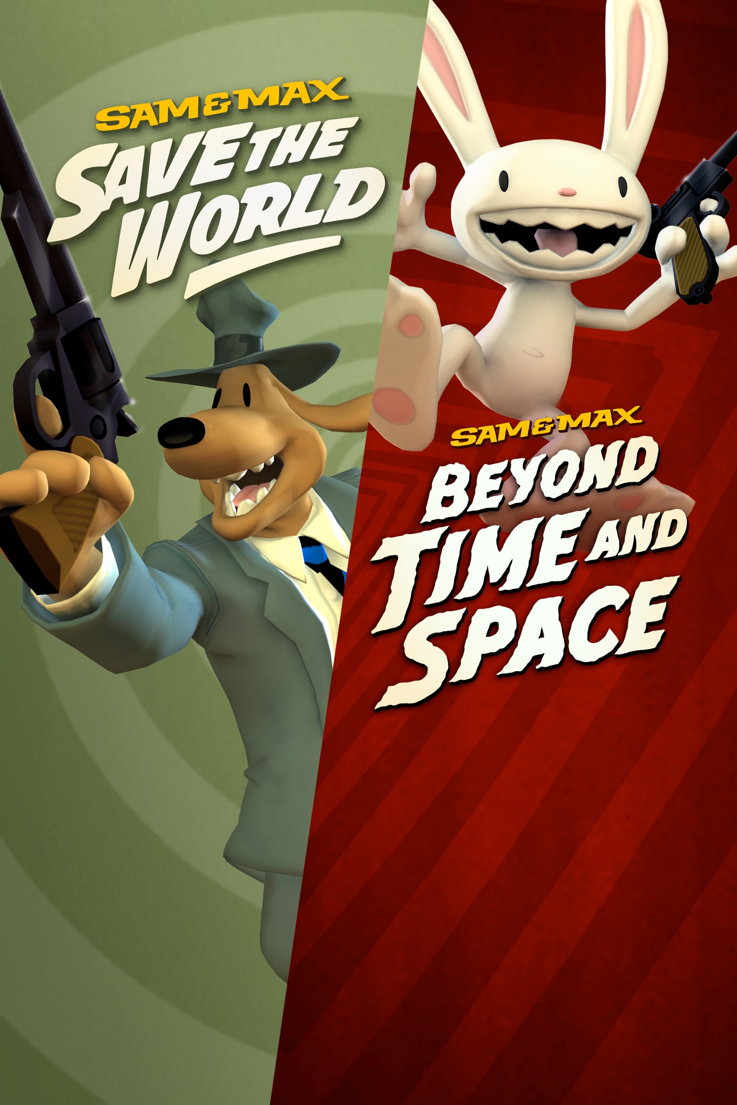 Pacote Sam & Max Salve o Mundo + Além do Tempo e do Espaço