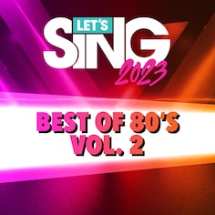 Let's Sing 2023 - Best of 80's Vol. 2 Song Pack cover image