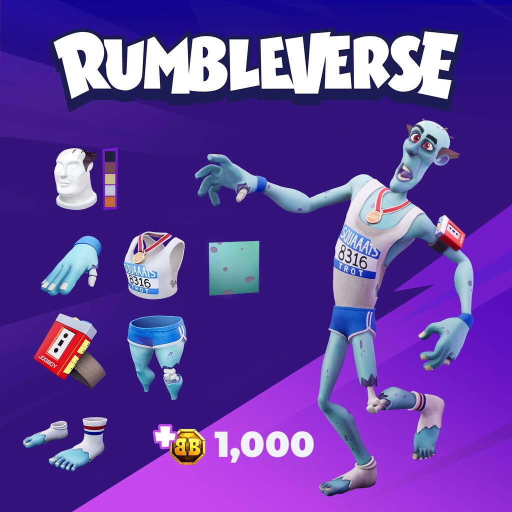 Rumbleverse - Zombie Runner Pack