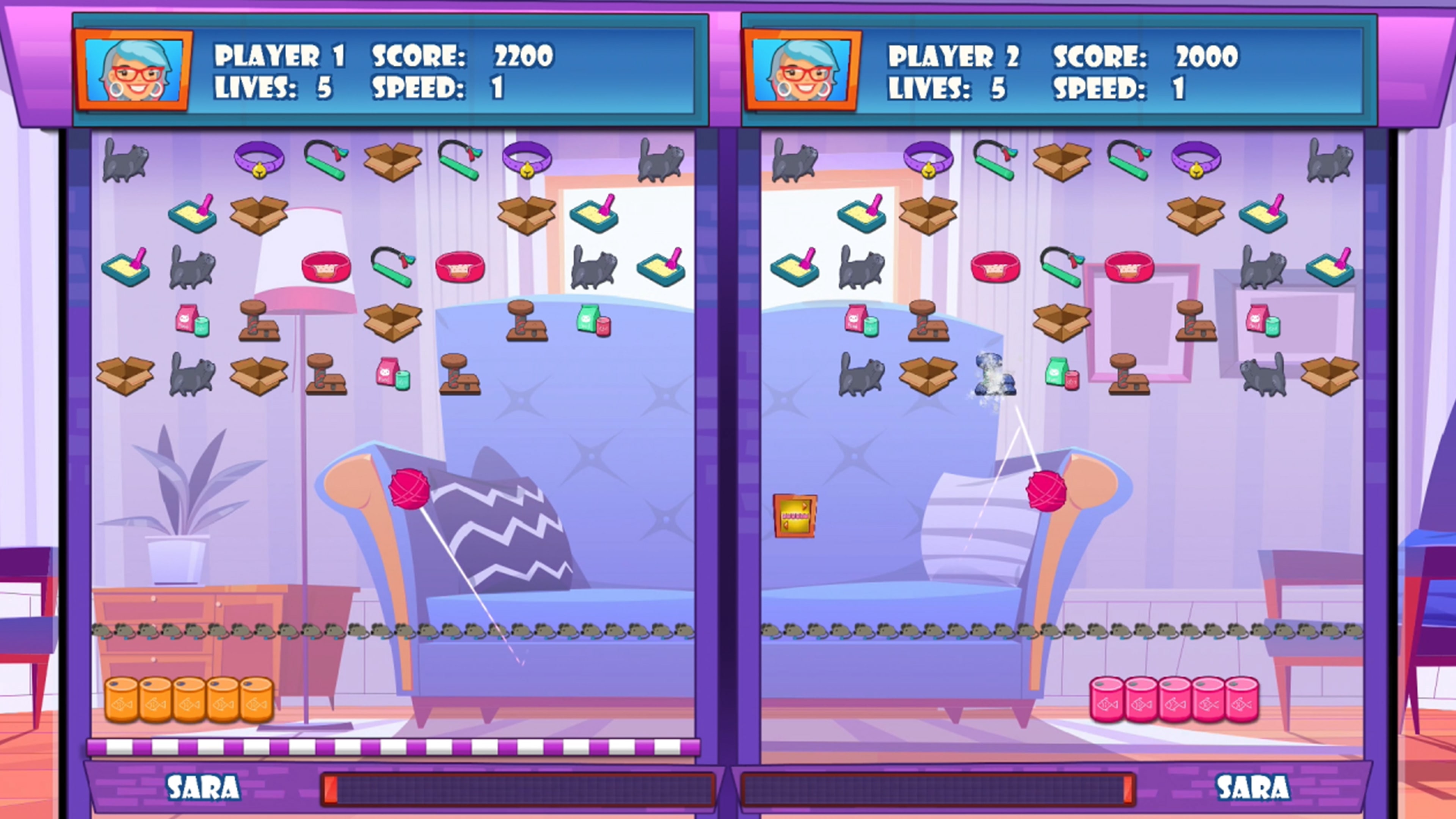 #2. Cat Break Head to Head (PlayStation) Podle: Smobile