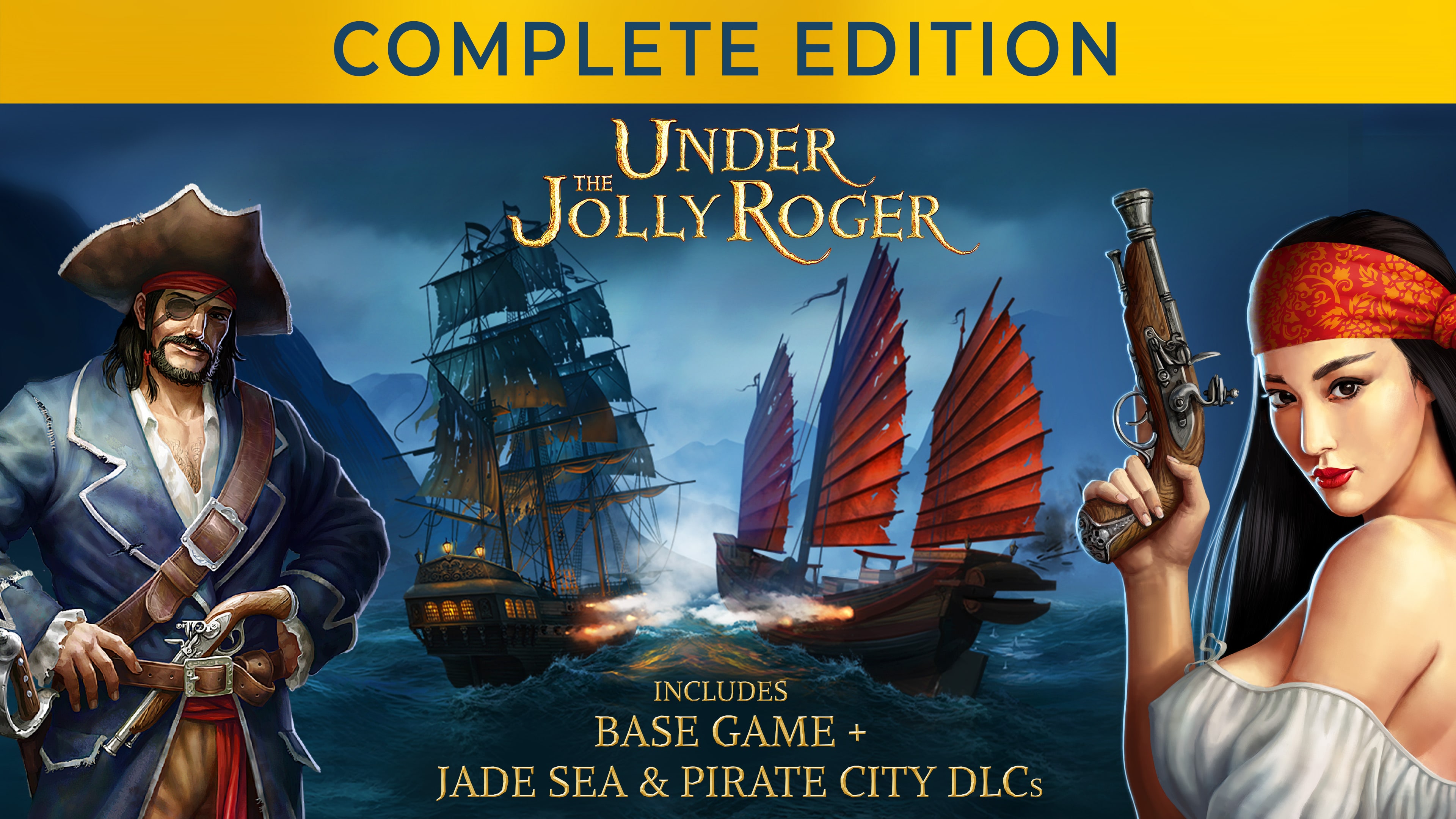 Under the Jolly Roger - Complete Edition (Simplified Chinese, English, Japanese)