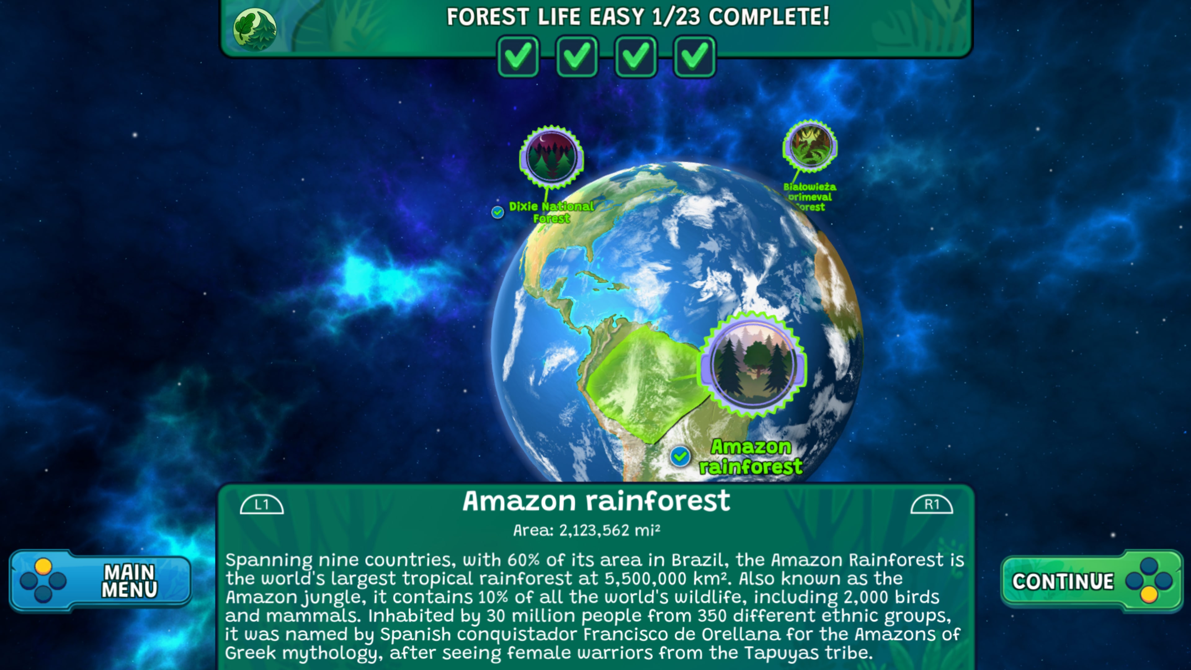 Planet Quiz: Forest Life DLC