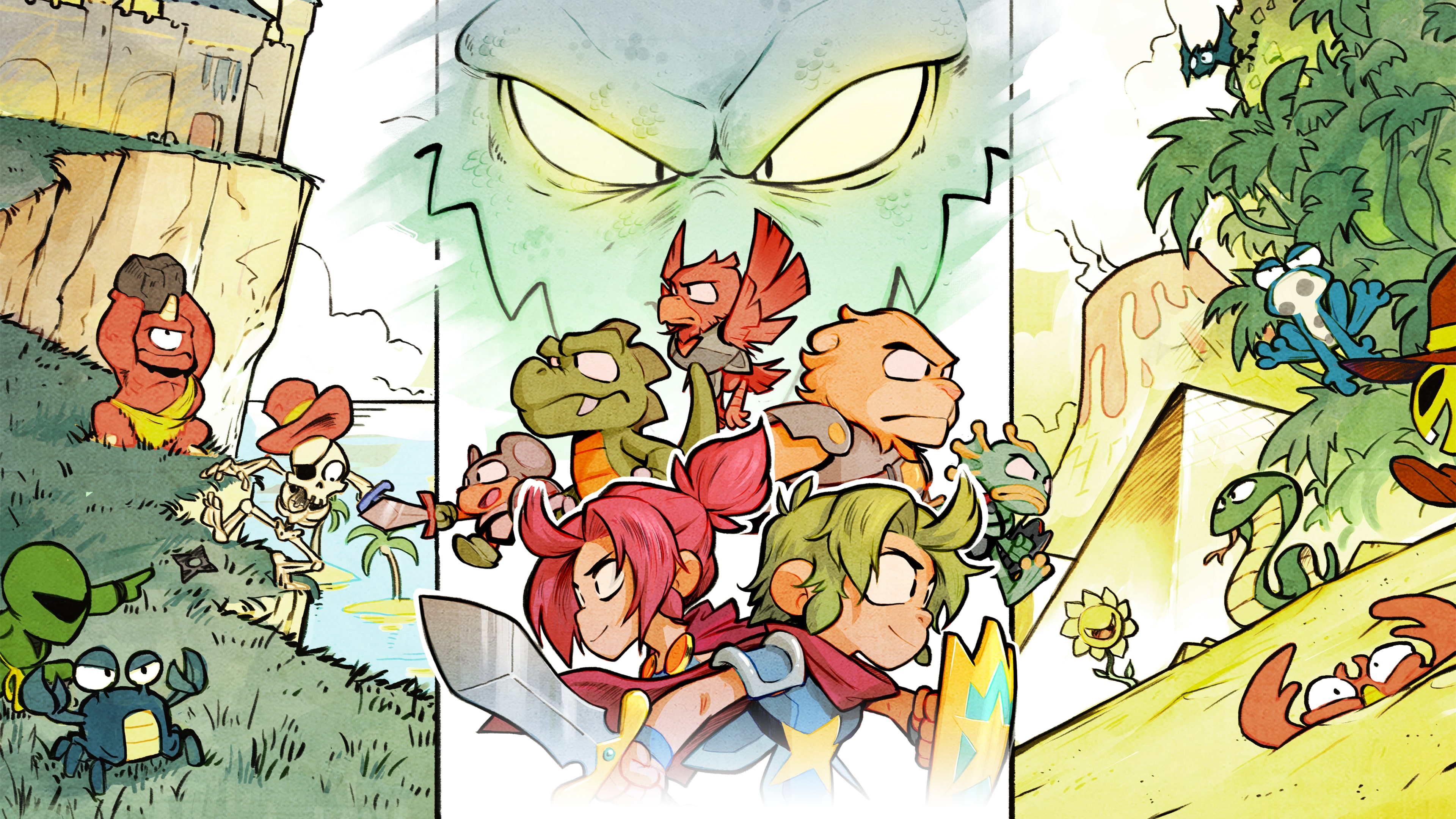 O maravilhoso mundo de Wonder Boy: The Dragon's Trap - PlayReplay