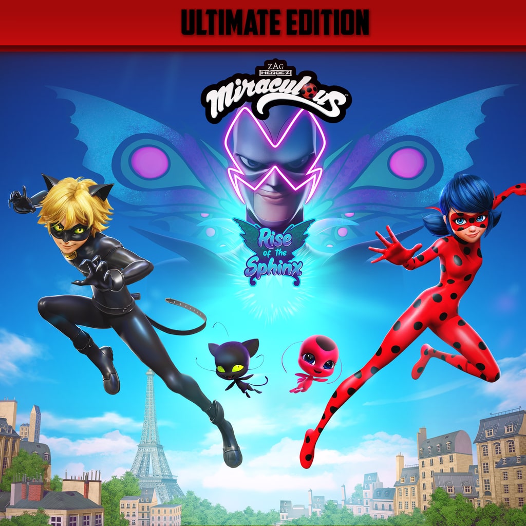 Miraculous: Rise of the Sphinx Cat Noir and Ladybug Costume Pack