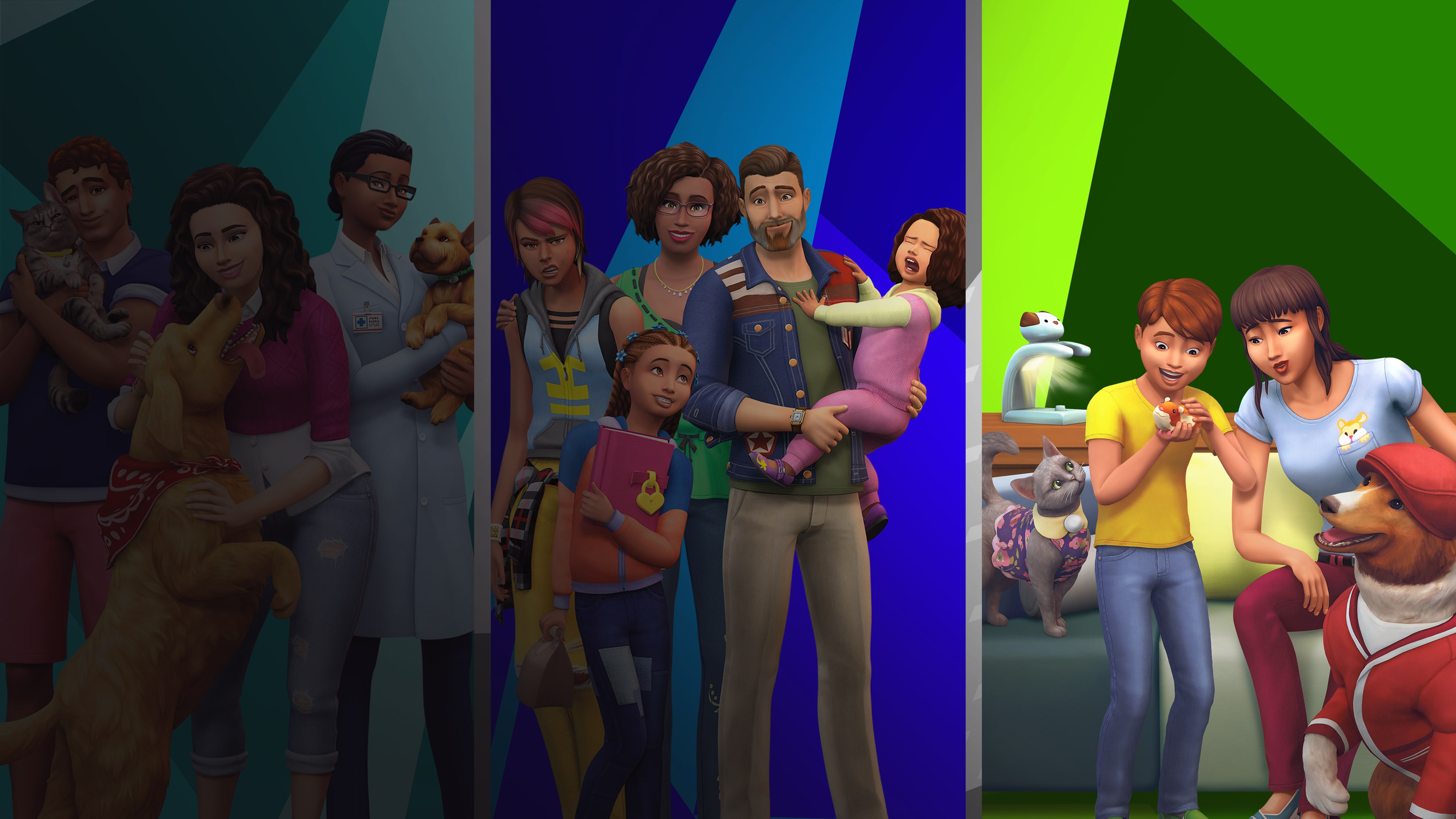 Los Sims 4: Perros y Gatos. ¡Familias de peludos!