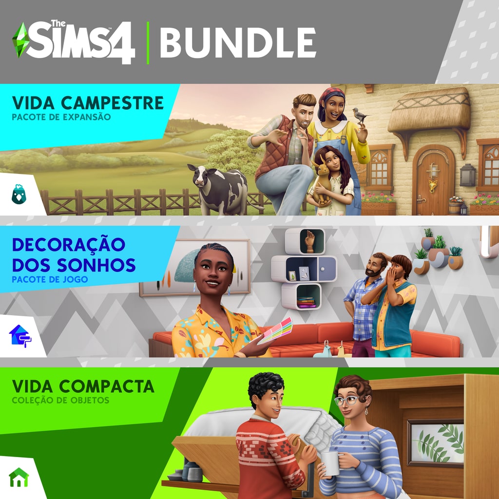 Compras The Sims 4 Bundle Pack 4 jogo de PC