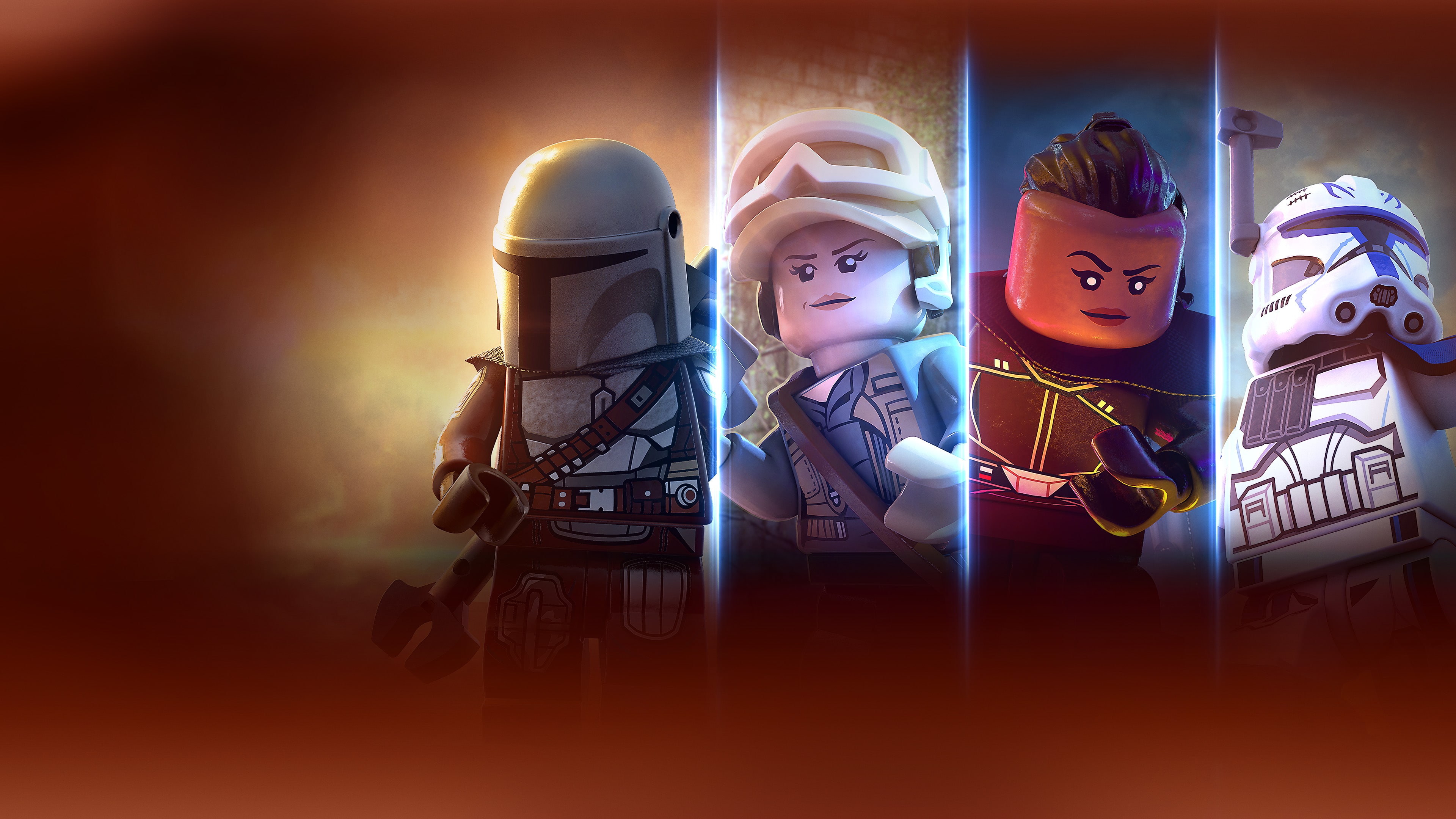 Coleções de Personagens 1 e 2 de LEGO® Star Wars™: A Saga Skywalker