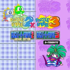 Puzzle Bobble™2X/BUST-A-MOVE™2 Arcade Edition & Puzzle Bobble™3/BUST-A-MOVE™3 S-Tribute (日语, 韩语, 繁体中文, 英语)