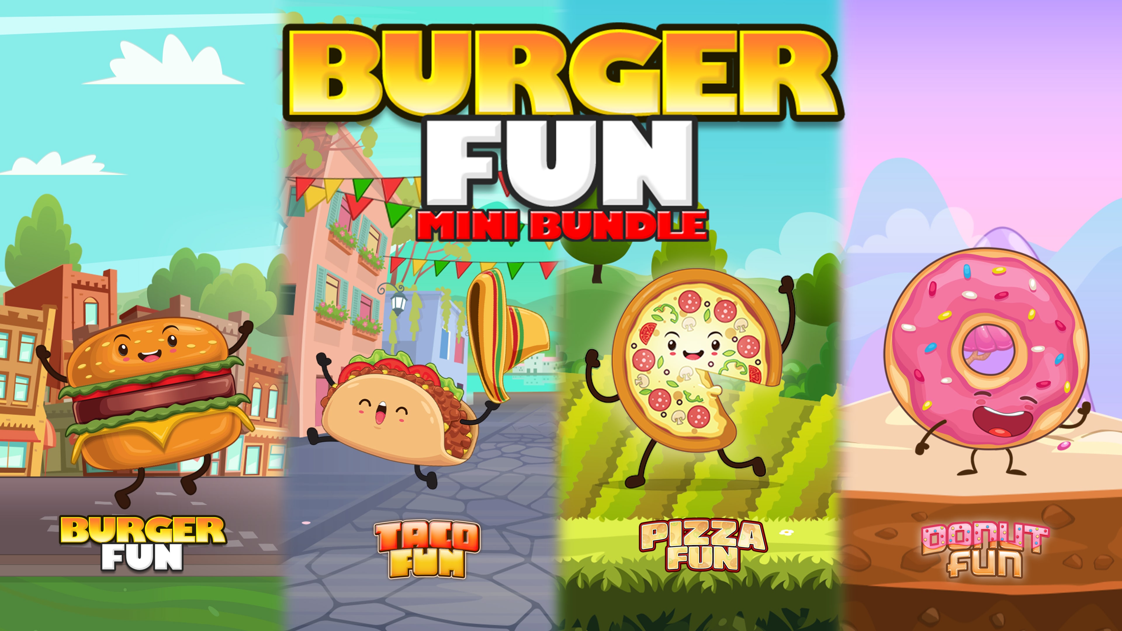 Burger Fun Mini Game Bundle
