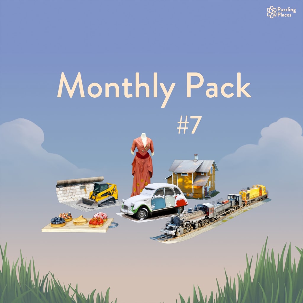 Puzzling Places: Monthly Pack #7 (English/Korean/Japanese Ver.)