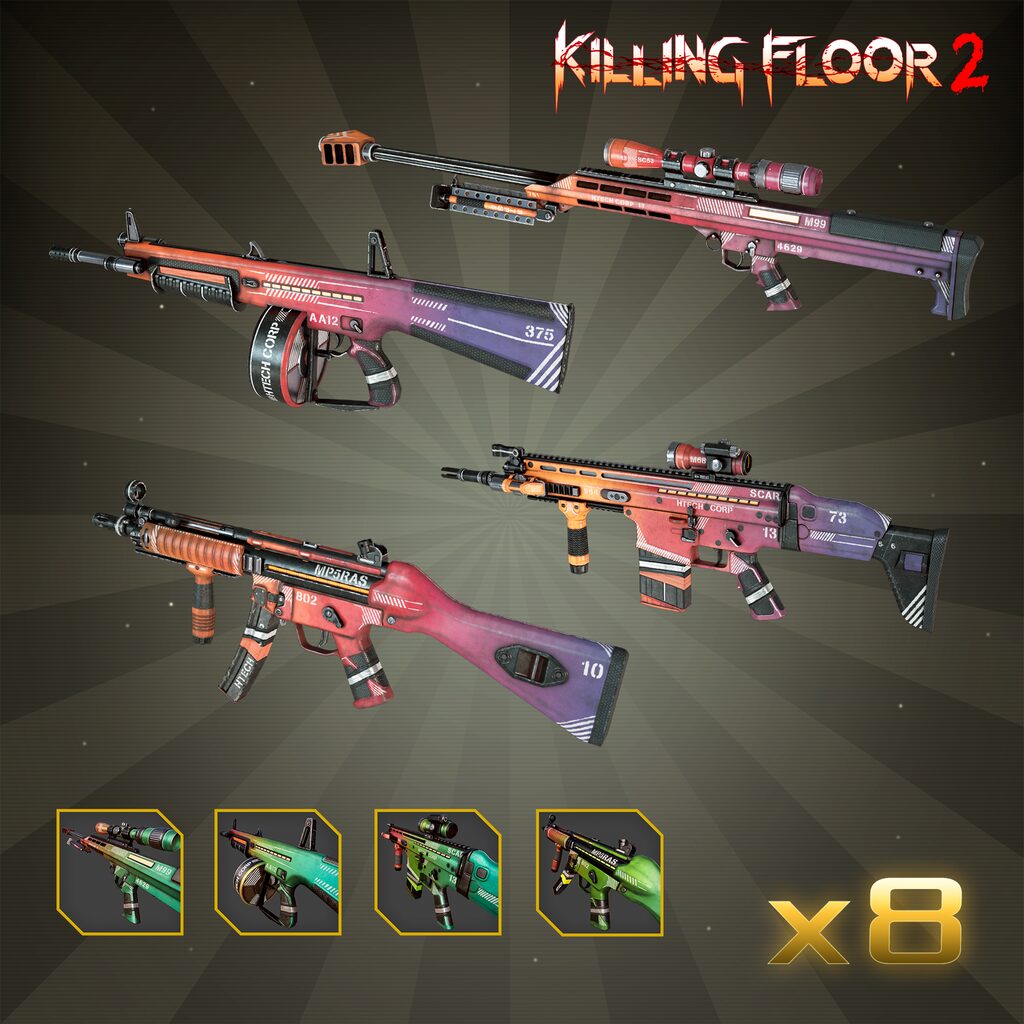 Killing Floor 2 - Tacticool Weapon Skin Bundle Pack