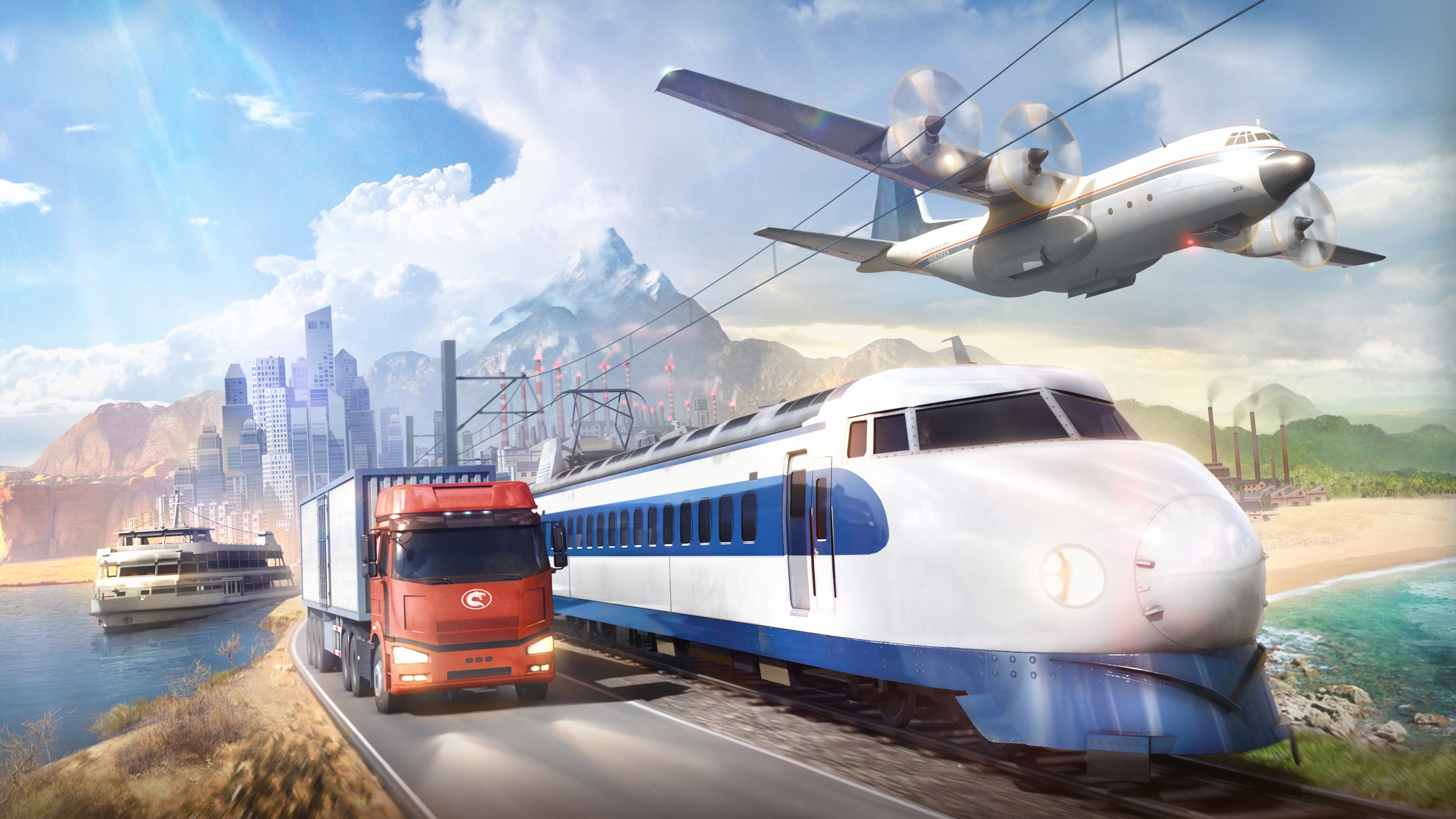 Transport Fever 2: Console Edition (Simplified Chinese, English, Korean, Japanese, Traditional Chinese)