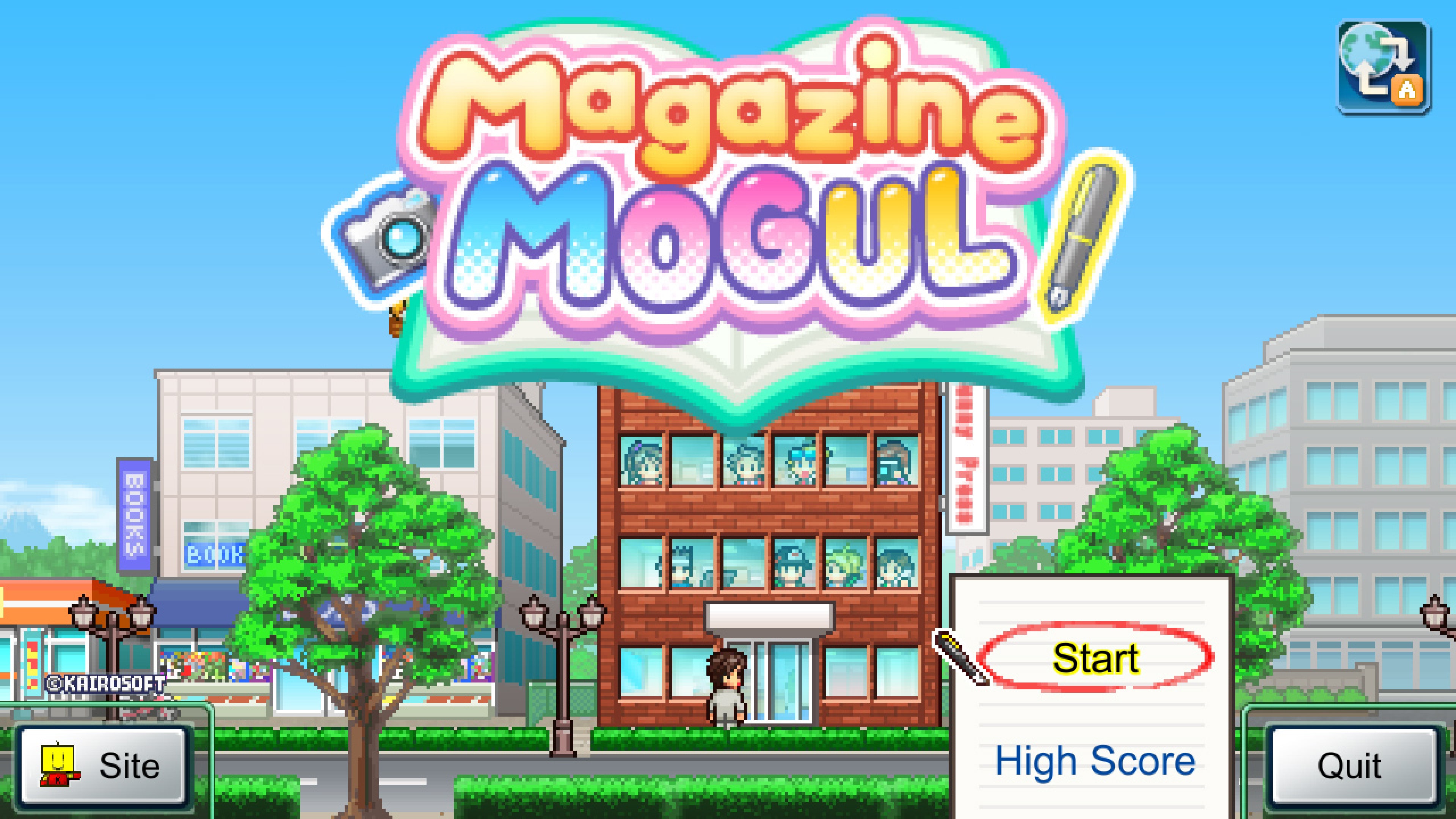 #5. Magazine Mogul (PlayStation) 由: KAIROSOFT CO.,LTD