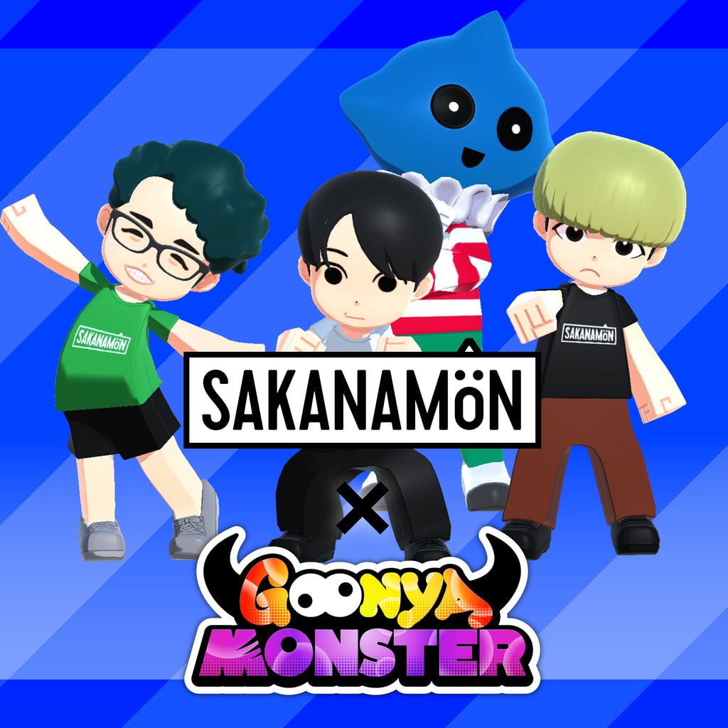 Goonya Monster - Additional Character : SAKANAMON Pack