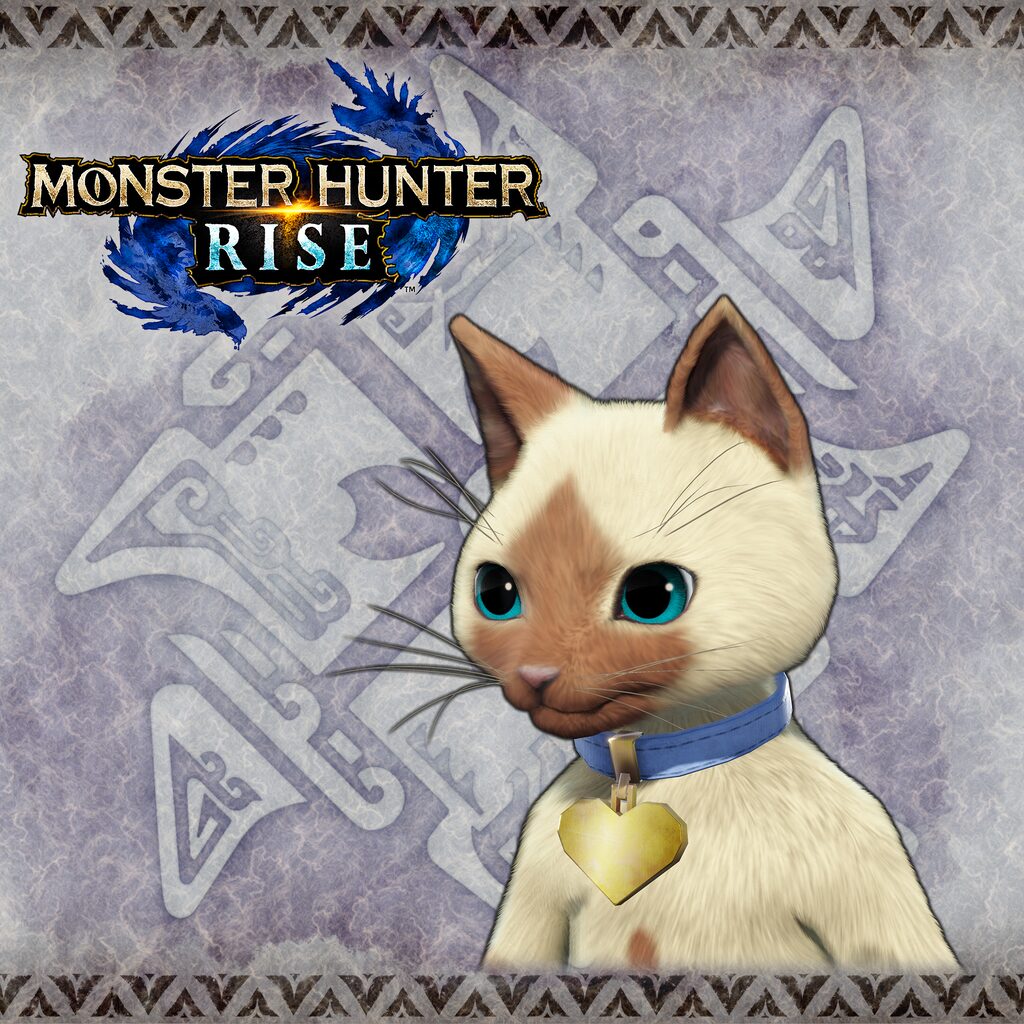 Monster Hunter Rise - "Heart Collar" Palico layered armor piece