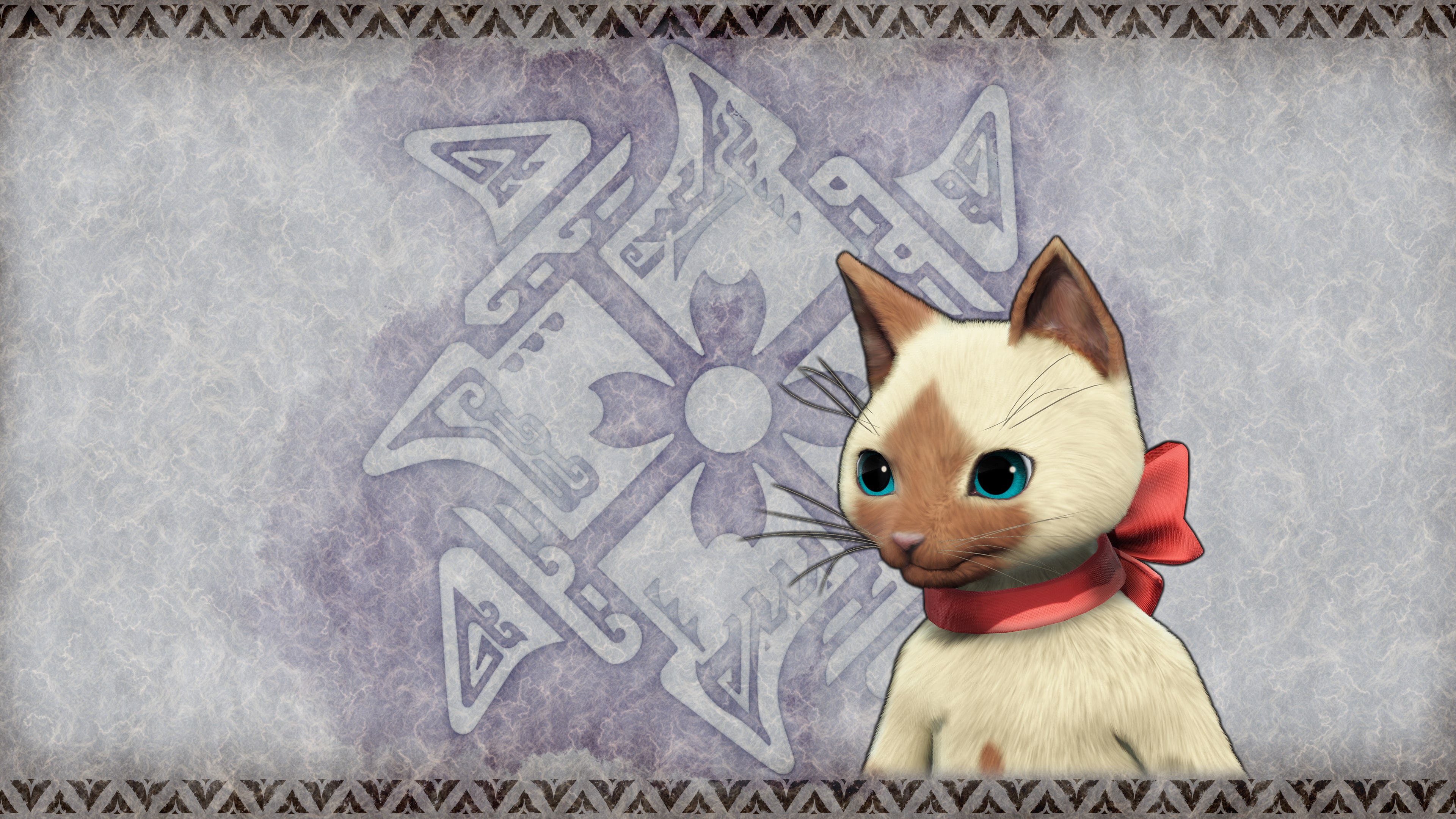 Monster Hunter Rise - "Bow Collar" Palico layered armor piece