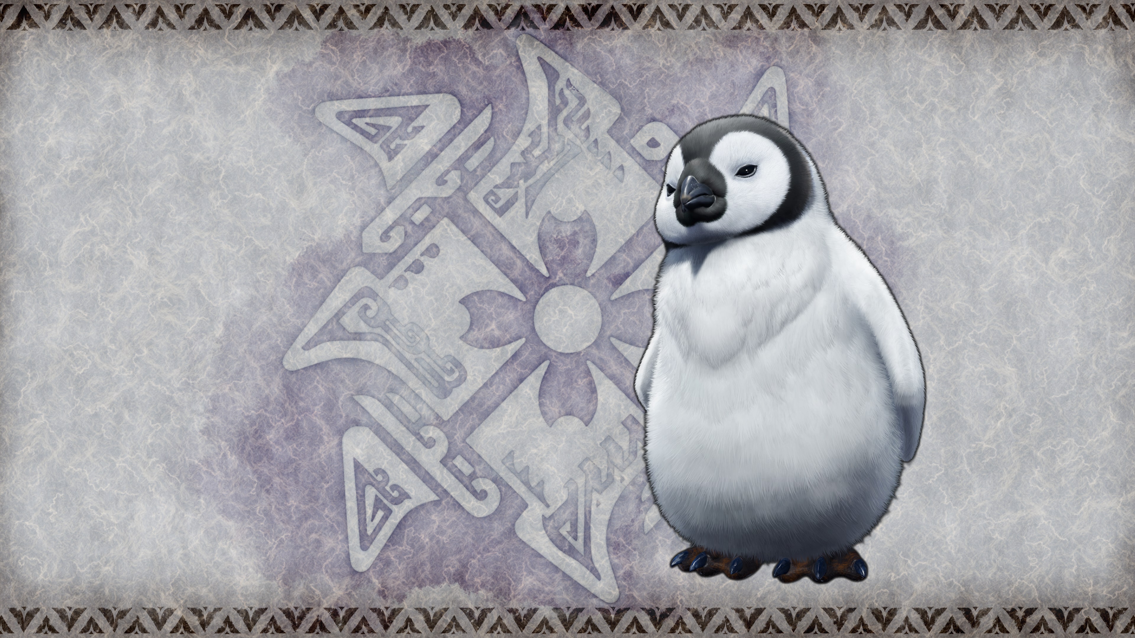 Monster Hunter Rise - Atuendo de Bubo "Pingüino esponjoso"