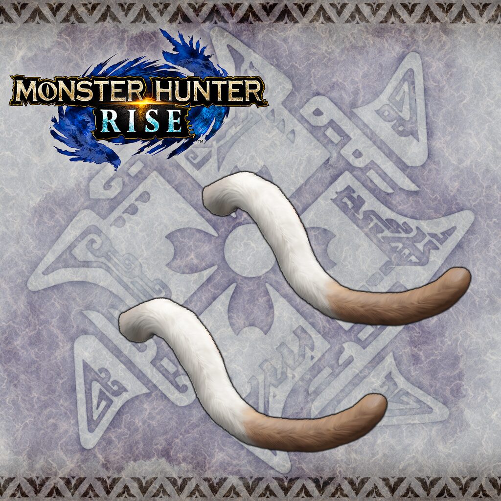 Monster Hunter Rise - "Felyne Tail" Hunter layered armor piece