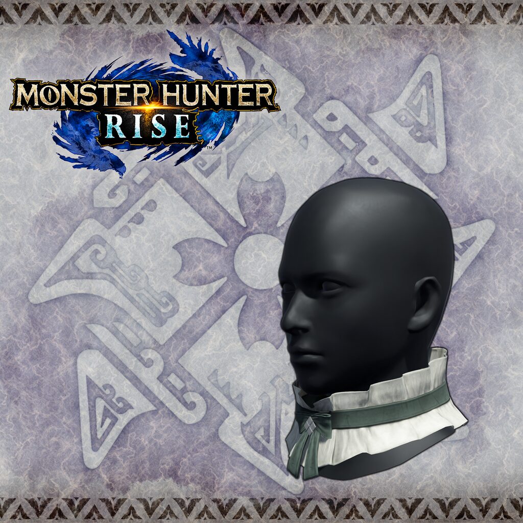 Monster Hunter Rise - "Frilled Choker" Hunter layered armor piece