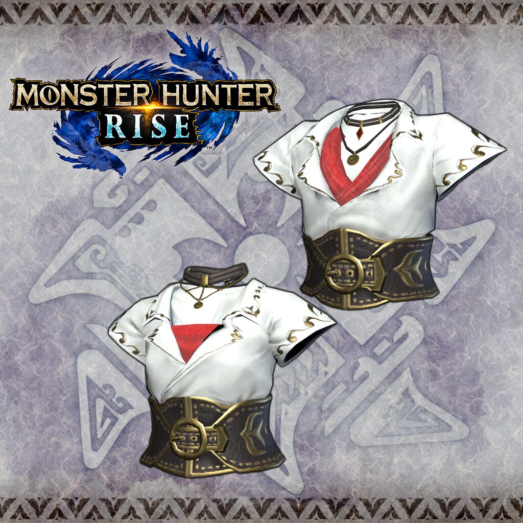 Monster Hunter Rise - "Swallow Shirt" Hunter layered armor piece