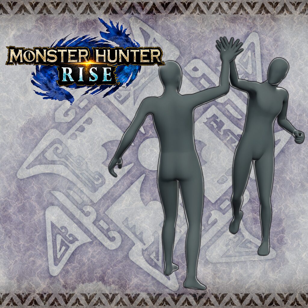 Monster Hunter Rise - "High Five" gesture
