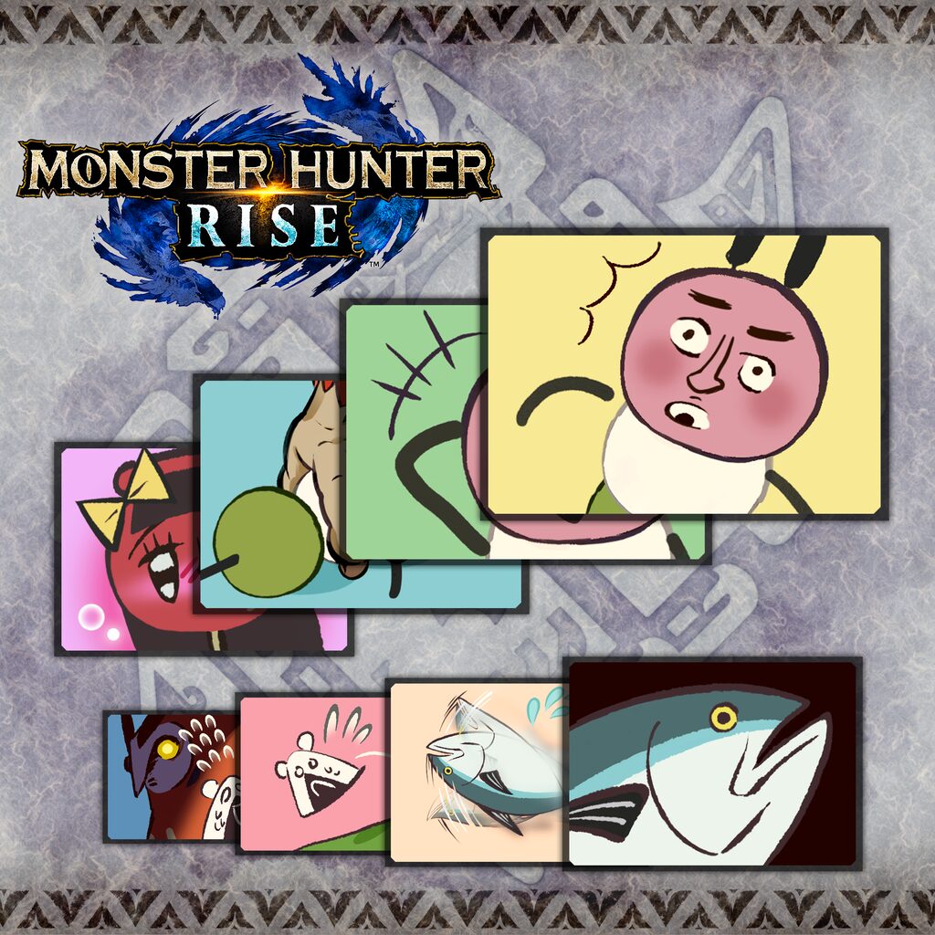 Monster Hunter Rise - "Special Stickers 5" sticker set