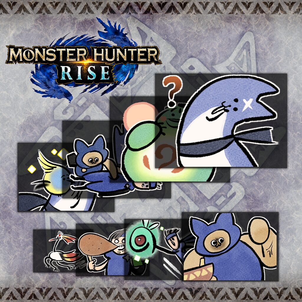 Monster Hunter Rise - "Special Stickers 3" sticker set