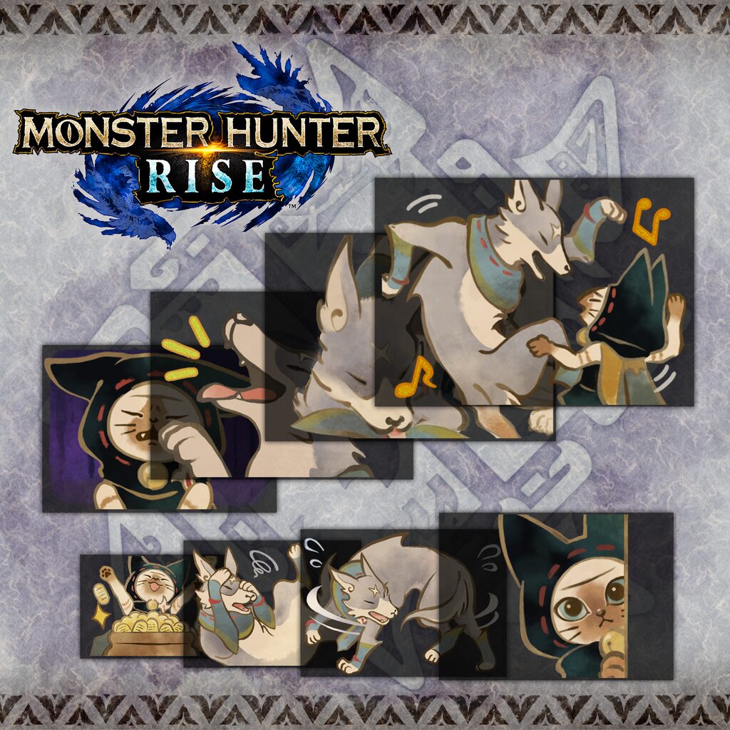 Monster Hunter Rise - "Special Stickers 2" sticker set