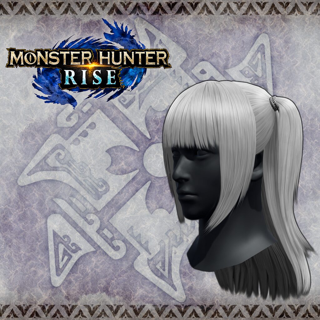 Monster Hunter Rise - "Twin Ponytails" hairstyle