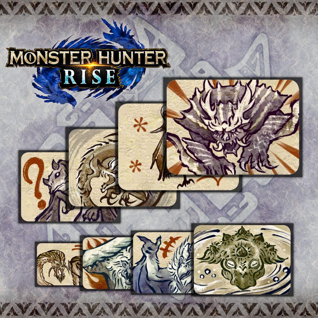 Monster Hunter Rise - "Special Stickers 7" sticker set