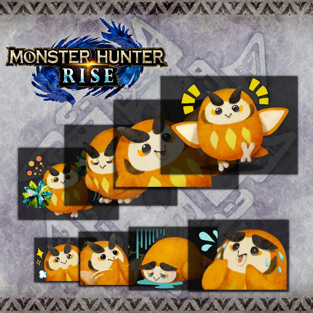 Monster Hunter Rise - "Special Stickers 8" sticker set