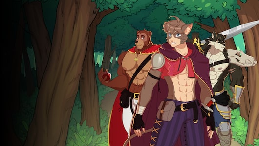 Burrow of the Fallen Bear: A Gay Furry Visual Novel PS4 & PS5 for playstation