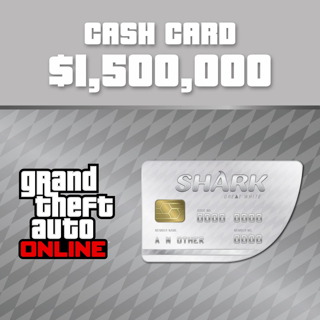 GTA Online: Great White Shark Cash Card (PS5™) (English/Chinese/Korean Ver.)